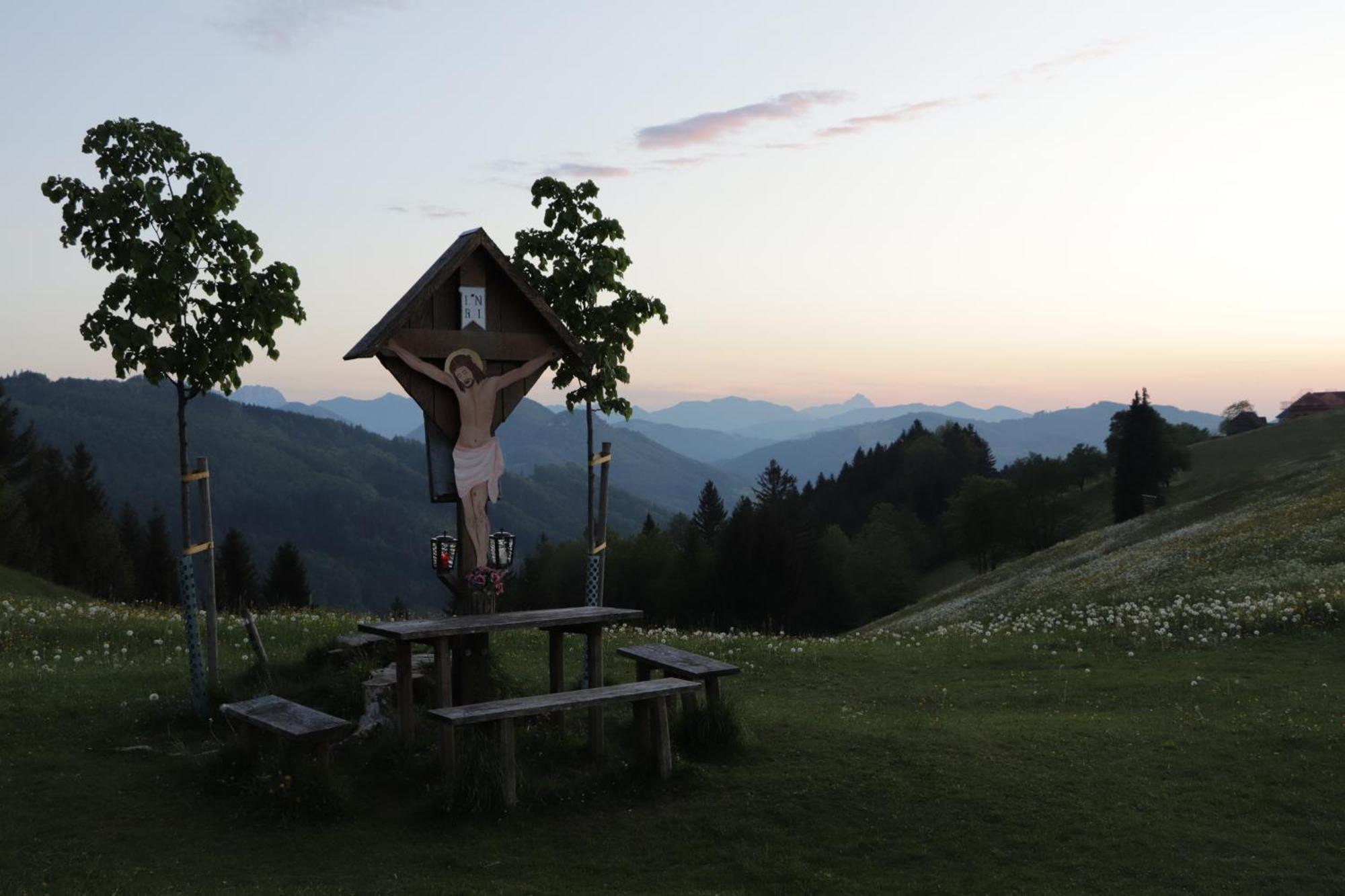 Steinbach an der SteyrUnterbrandlbergアパートメント エクステリア 写真